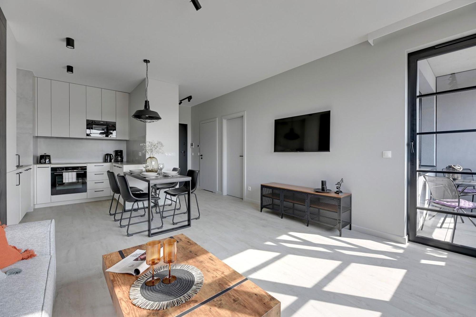 Flatbook - City Center Apartments Doki Living Gdansk Ngoại thất bức ảnh