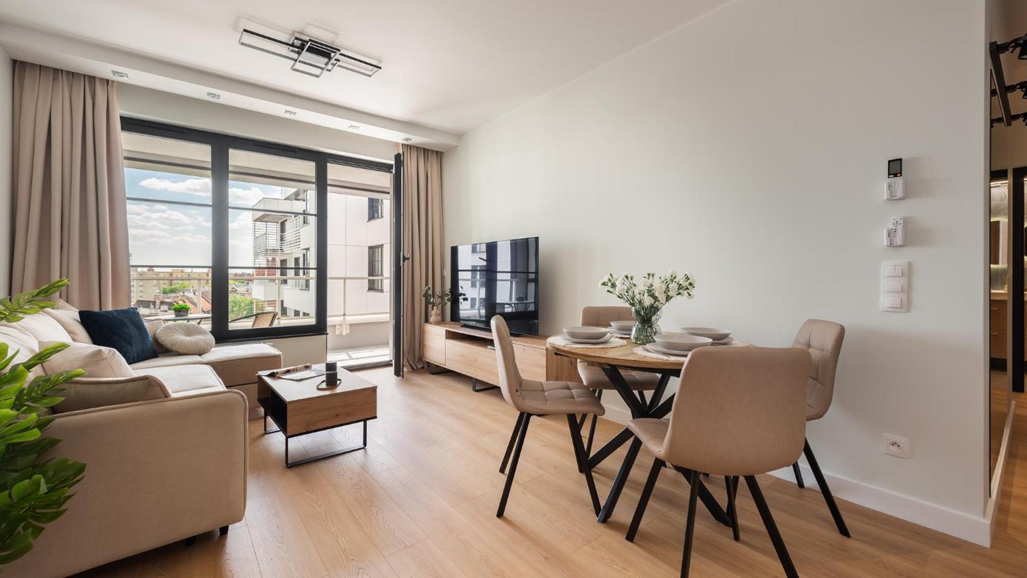Flatbook - City Center Apartments Doki Living Gdansk Ngoại thất bức ảnh